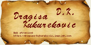 Dragiša Kukureković vizit kartica